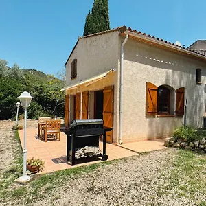 Maisonnette Dans La Colline,port D'alon & Calanque Ferienhaus